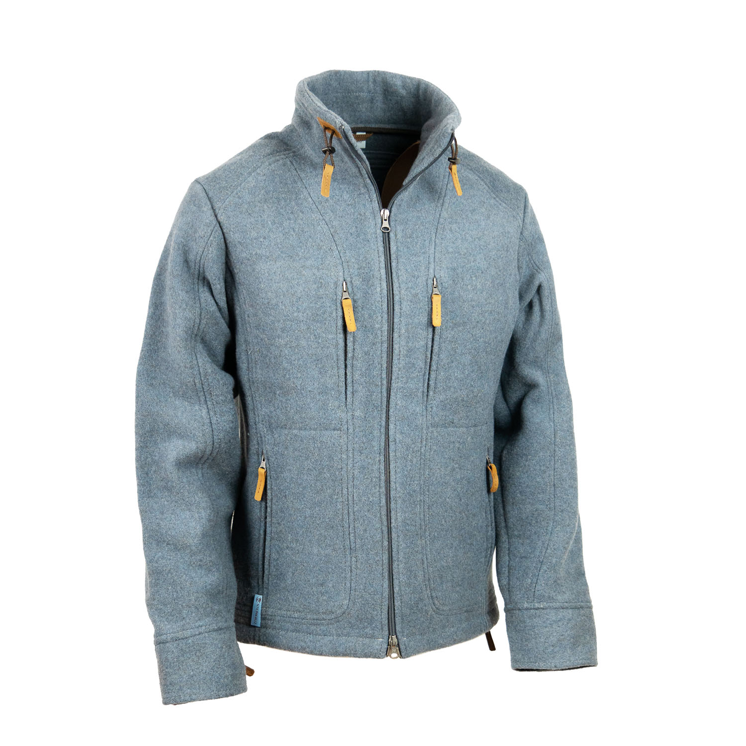 Lodenjacke, hellblau