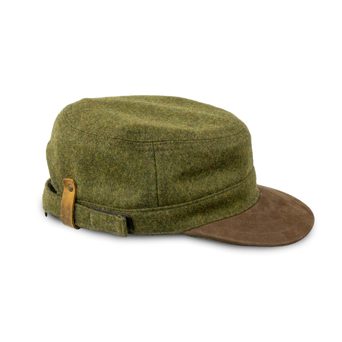 Loden Field Cap "Schirmling",  Moosgrün