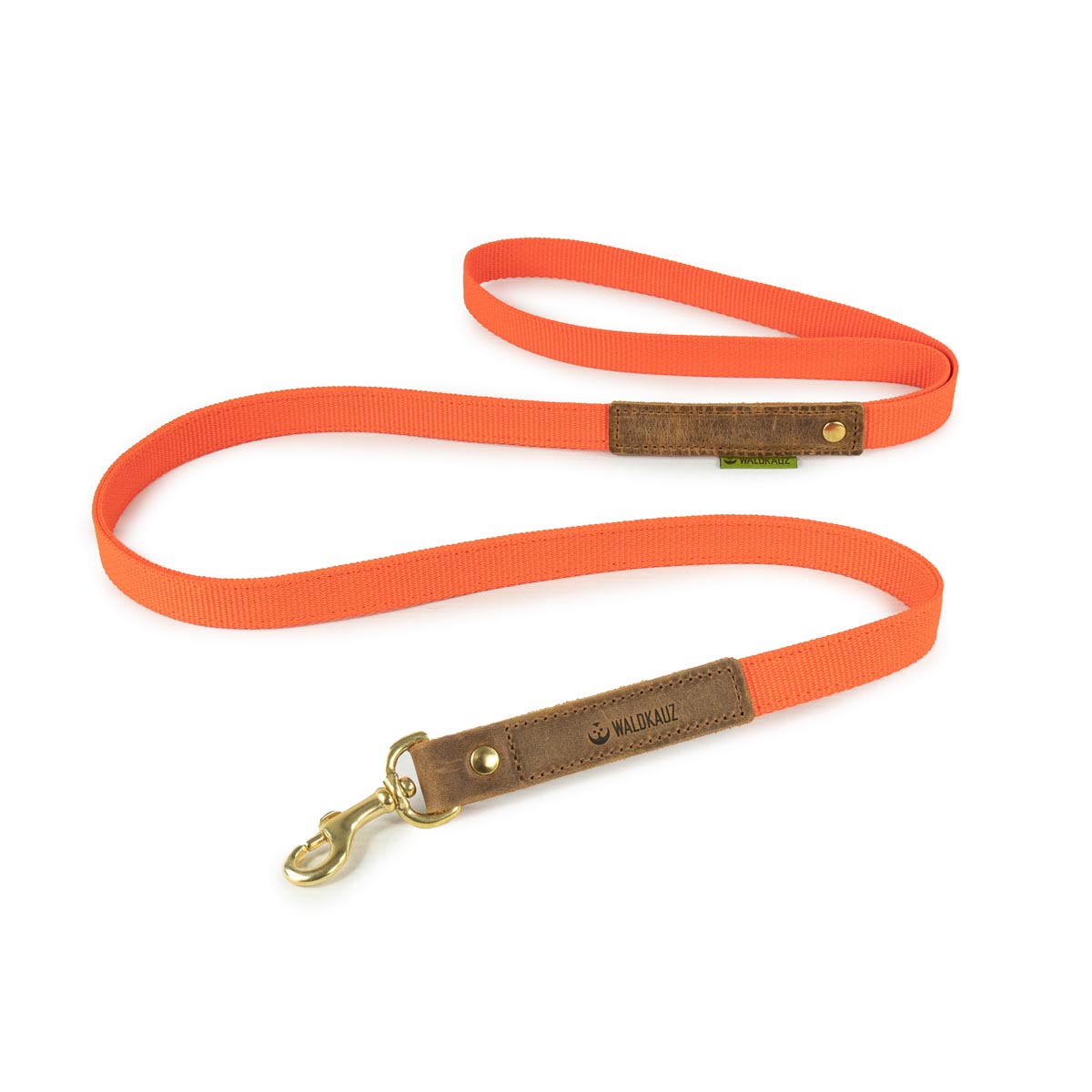 Führleine "Wadenbeißer", 95 cm, Orange
