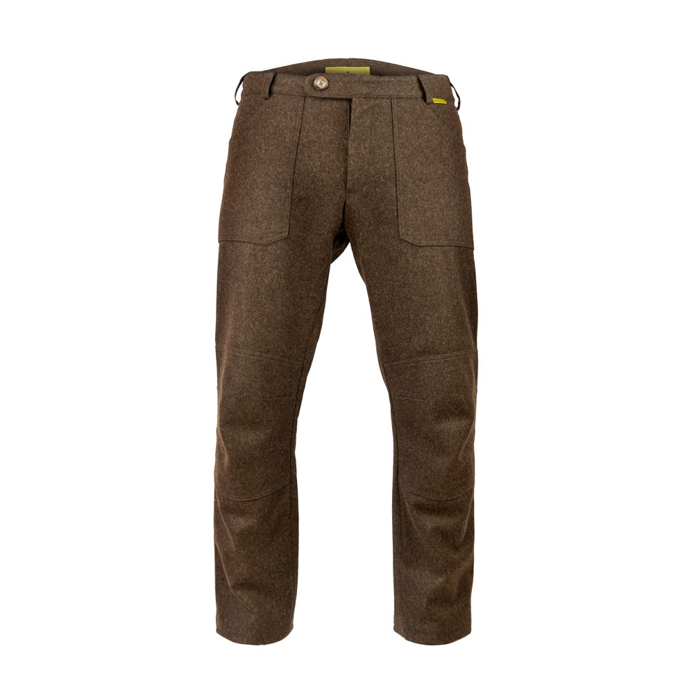 Lodenhose braun Front