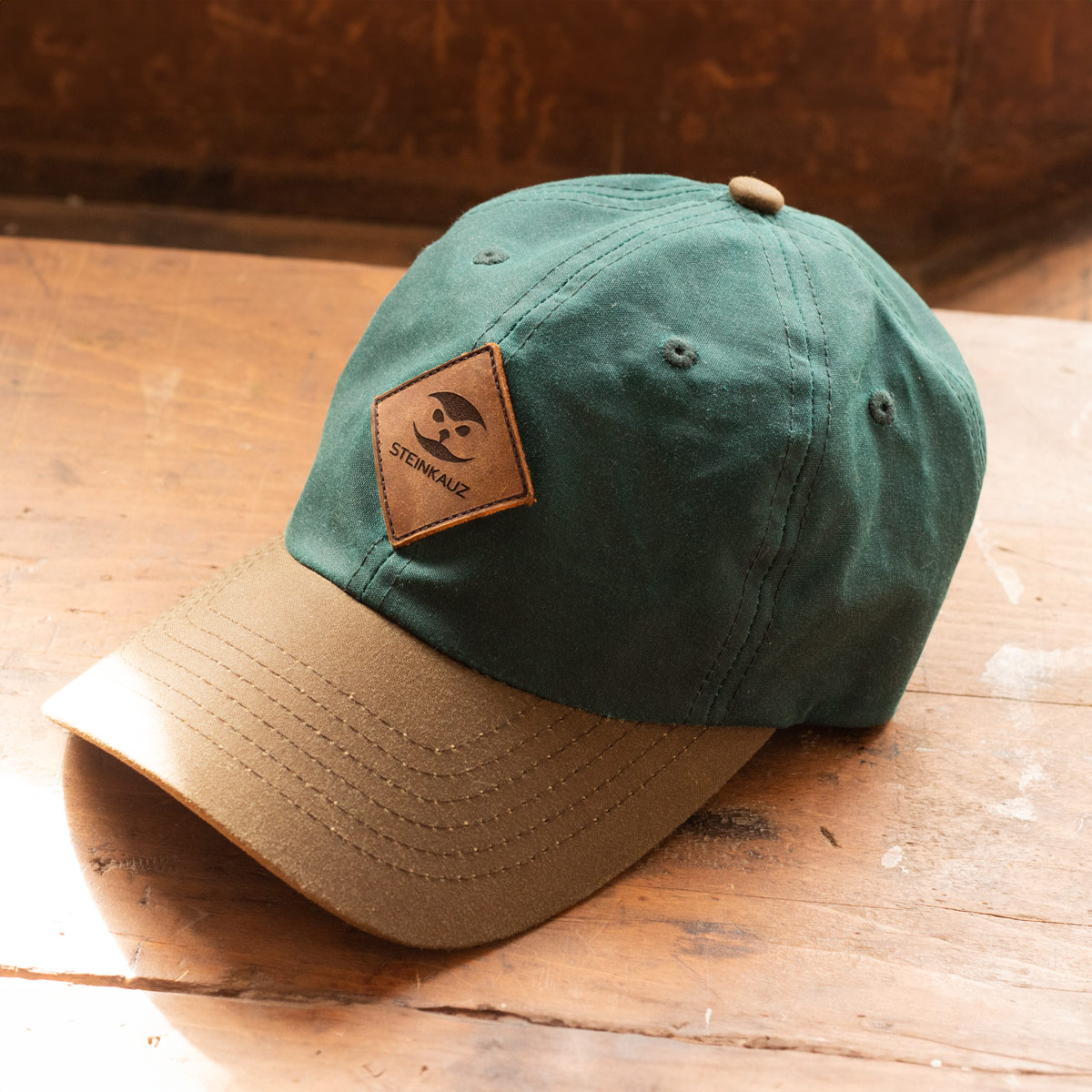 Basecap Waxed Cotton