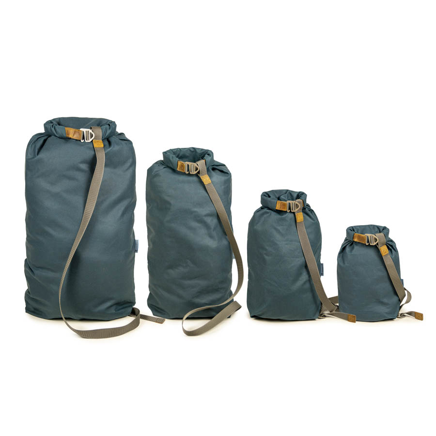 Waxcotton Seesack "Zampel", Petrolblau