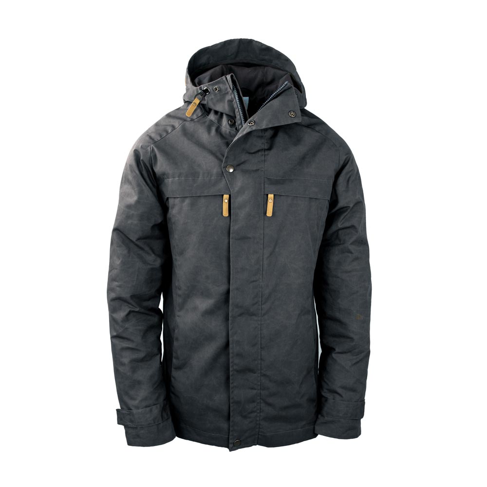 STEINKAUZ Outdoorjacke "Windfang", Anthrazit