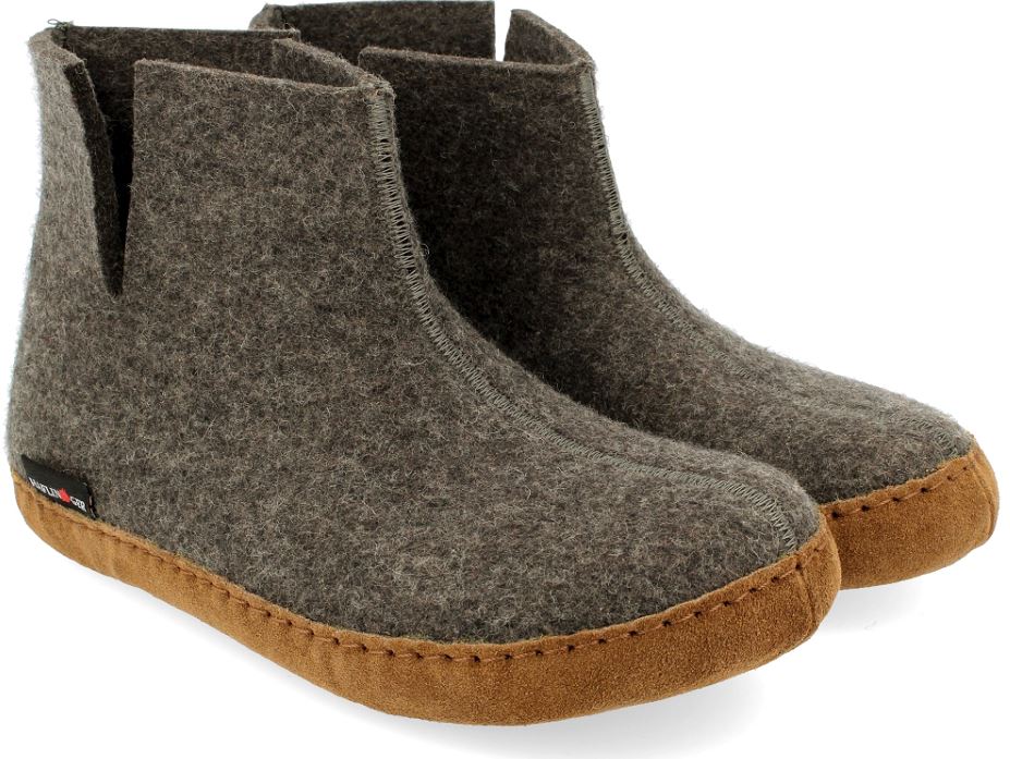 Hüttenstiefel dunkelgrau