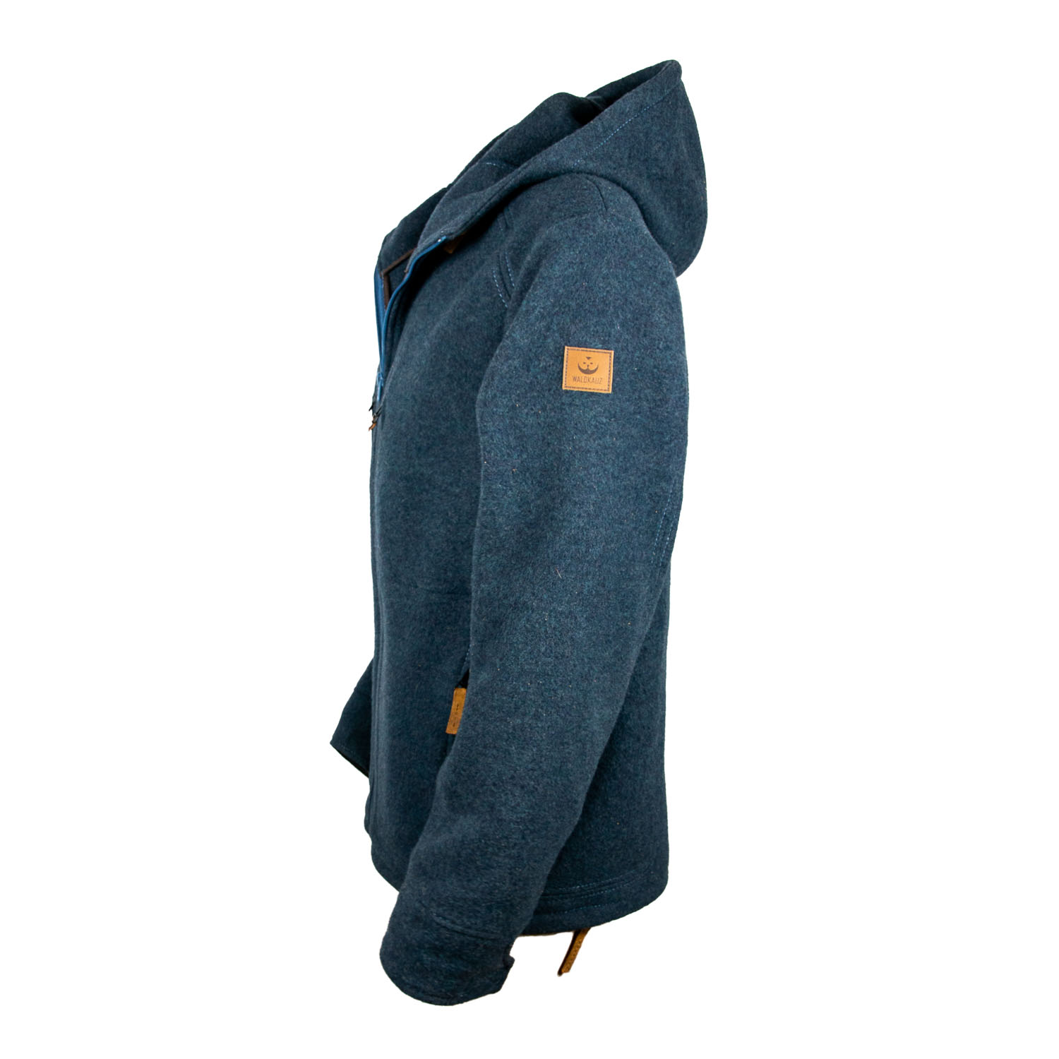 blaue Herrenjacke aus Loden