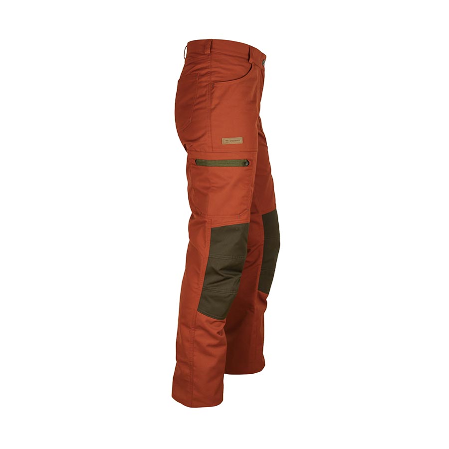Damen-Outdoorhose "Wanderbux“, Orange/Braun kleine Gr. S !
