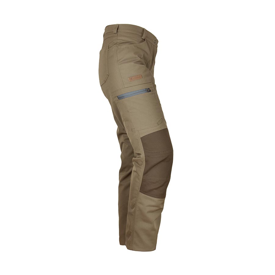 Damen-Outdoorhose "Wanderbux“, Khaki/Braun, kleine Gr. S!