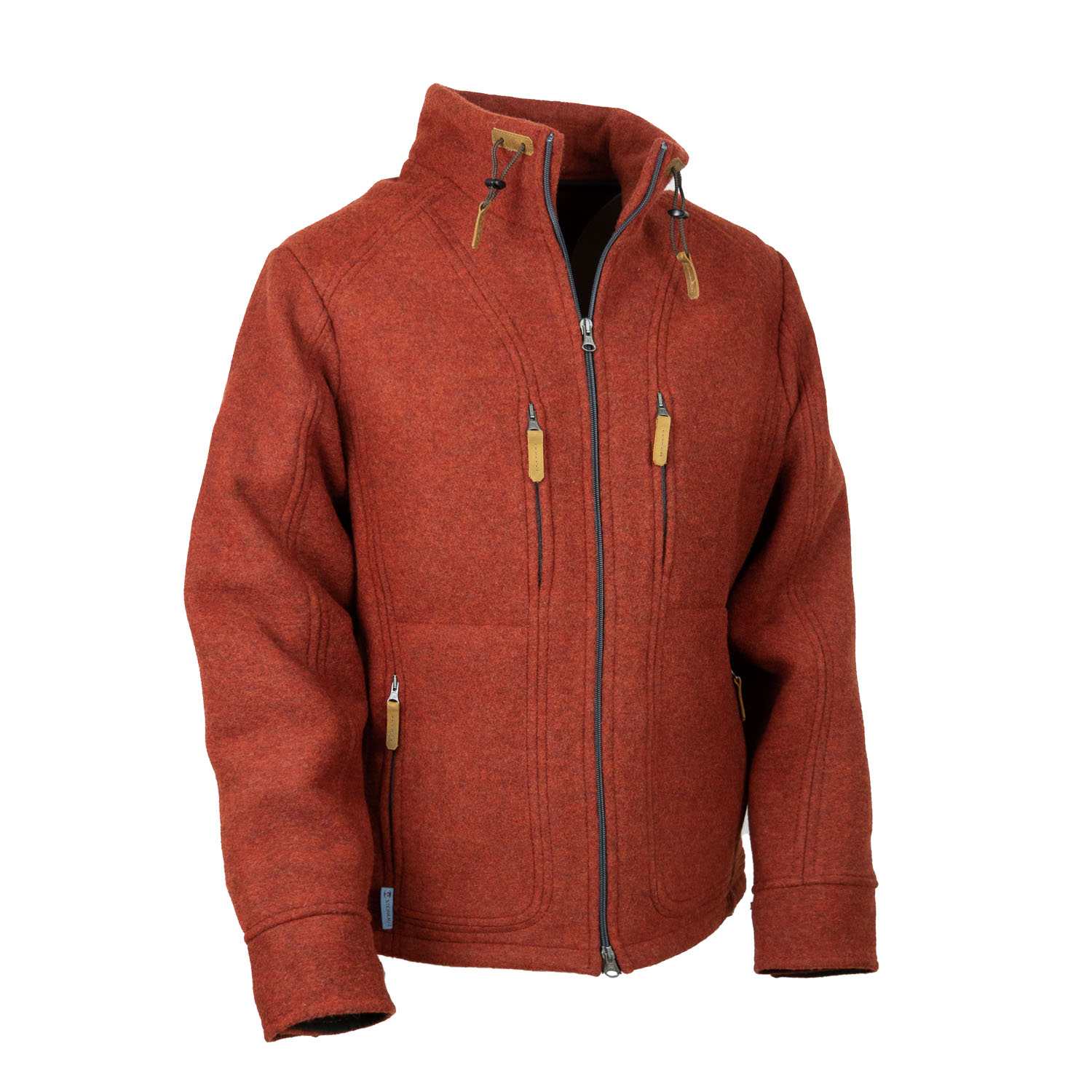 Lodenjacke, rot
