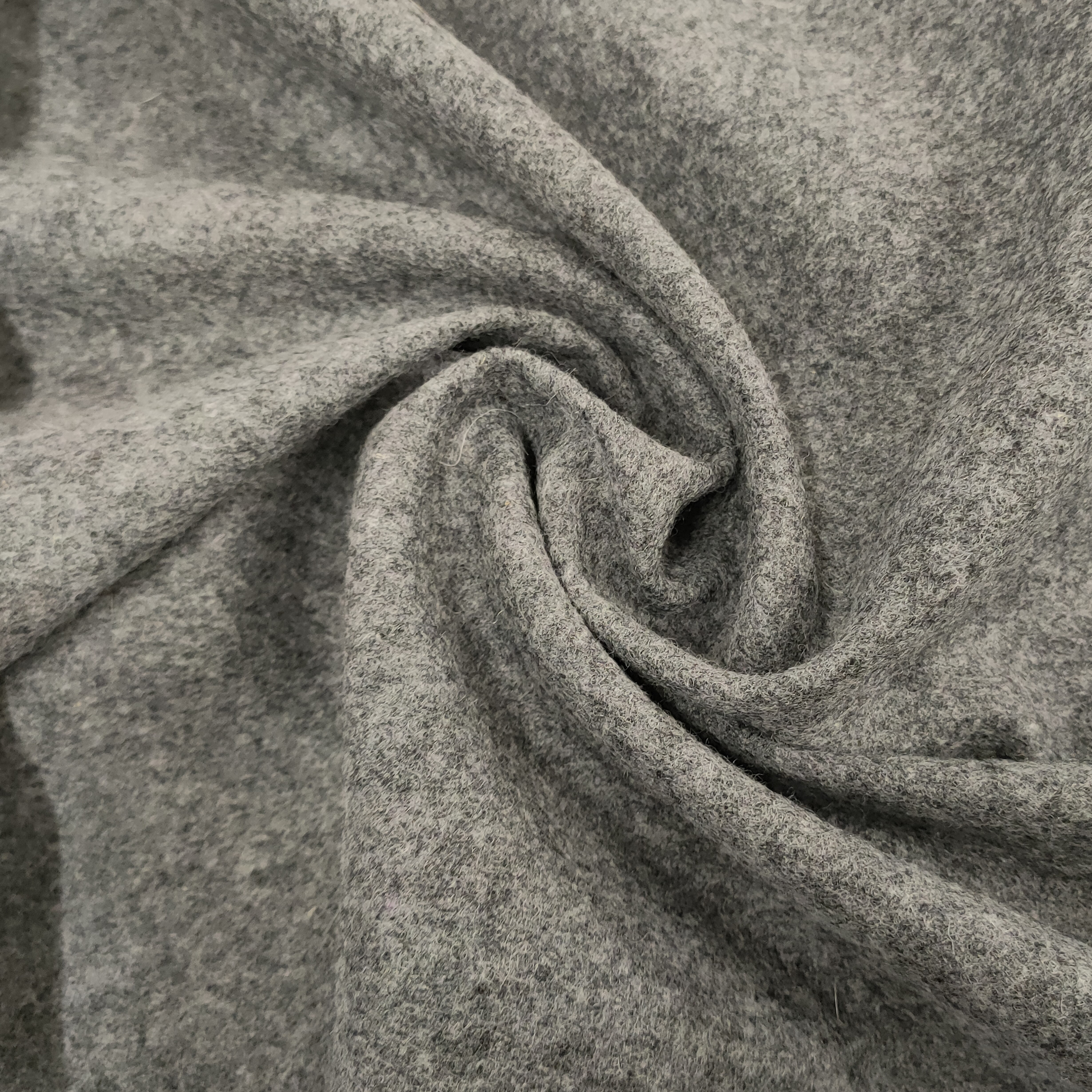 Tuchloden Meterware, rauchgrau