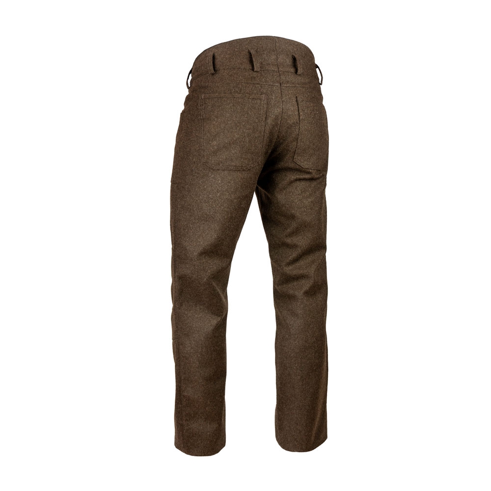 Bild Lodenhose braun Rückansicht