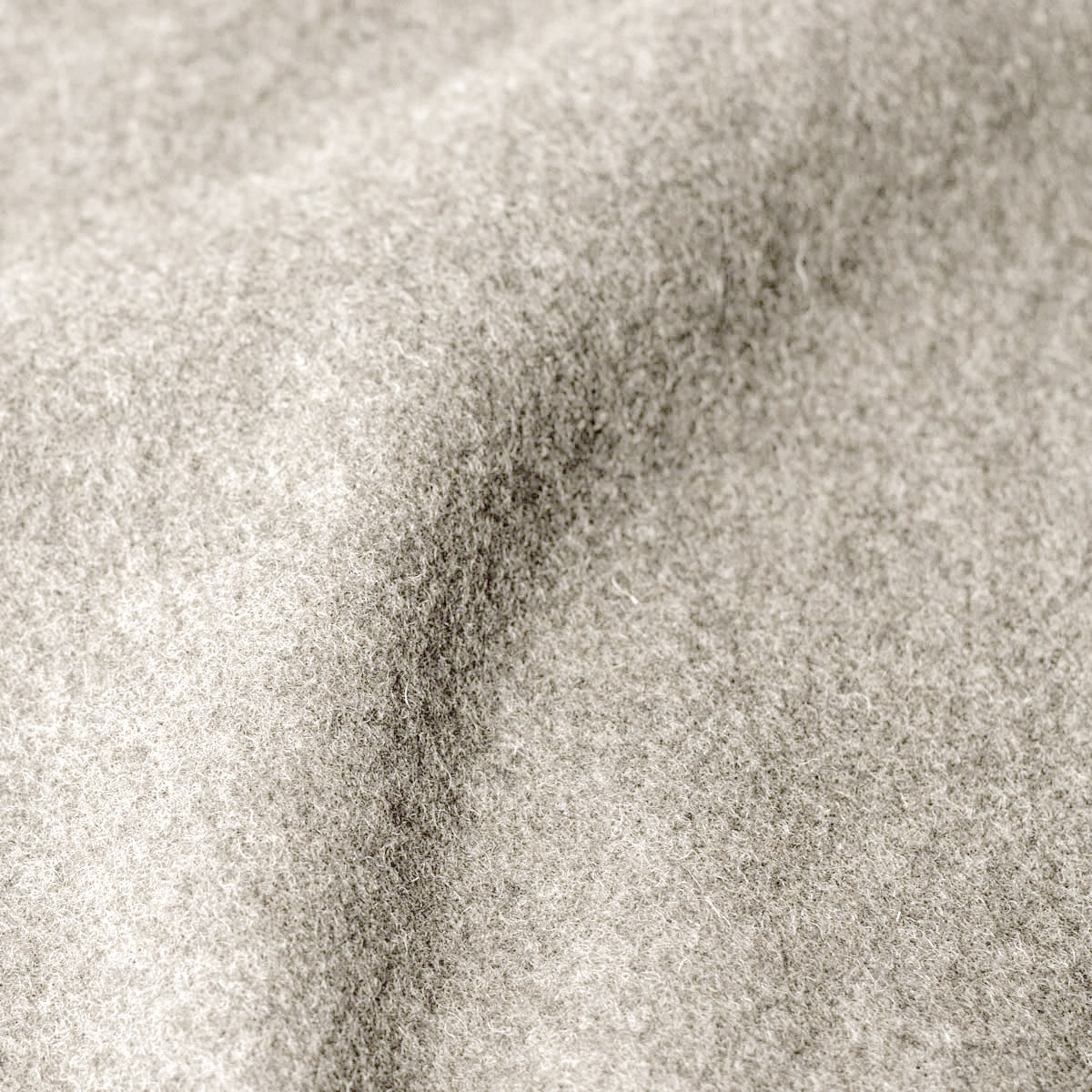 Meterware Lodenfleece rauchgrau