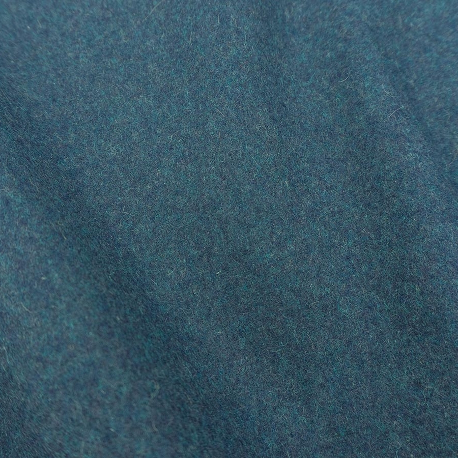 Tuchloden Meterware, petrolblau