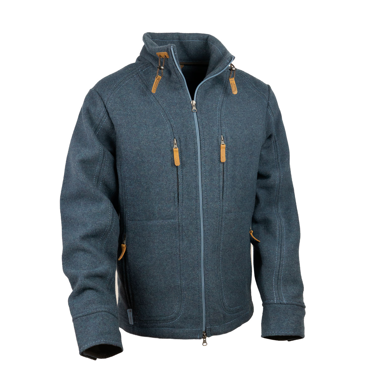 Lodenjacke, blau