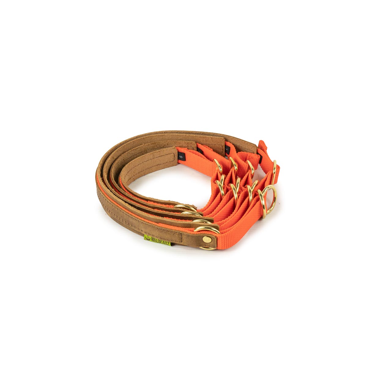 Größenübersicht Zug-Stopp-Halsband orange
