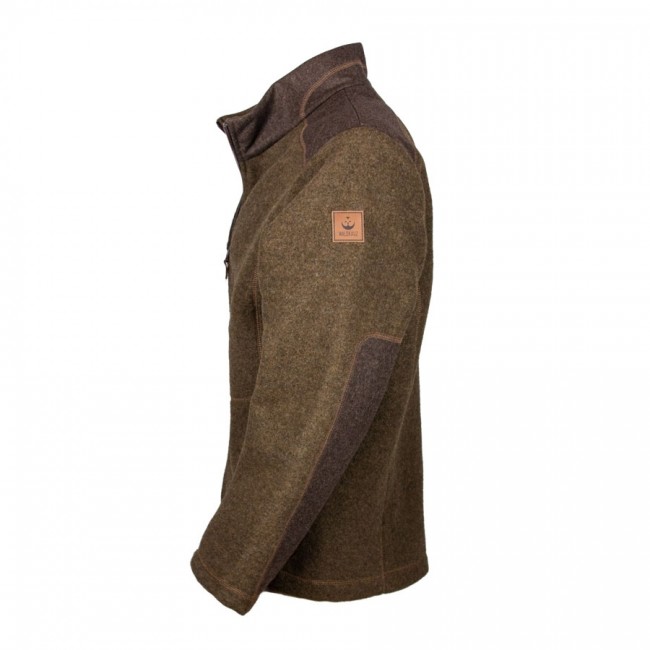 hellbraune Lodenjacke für Männer