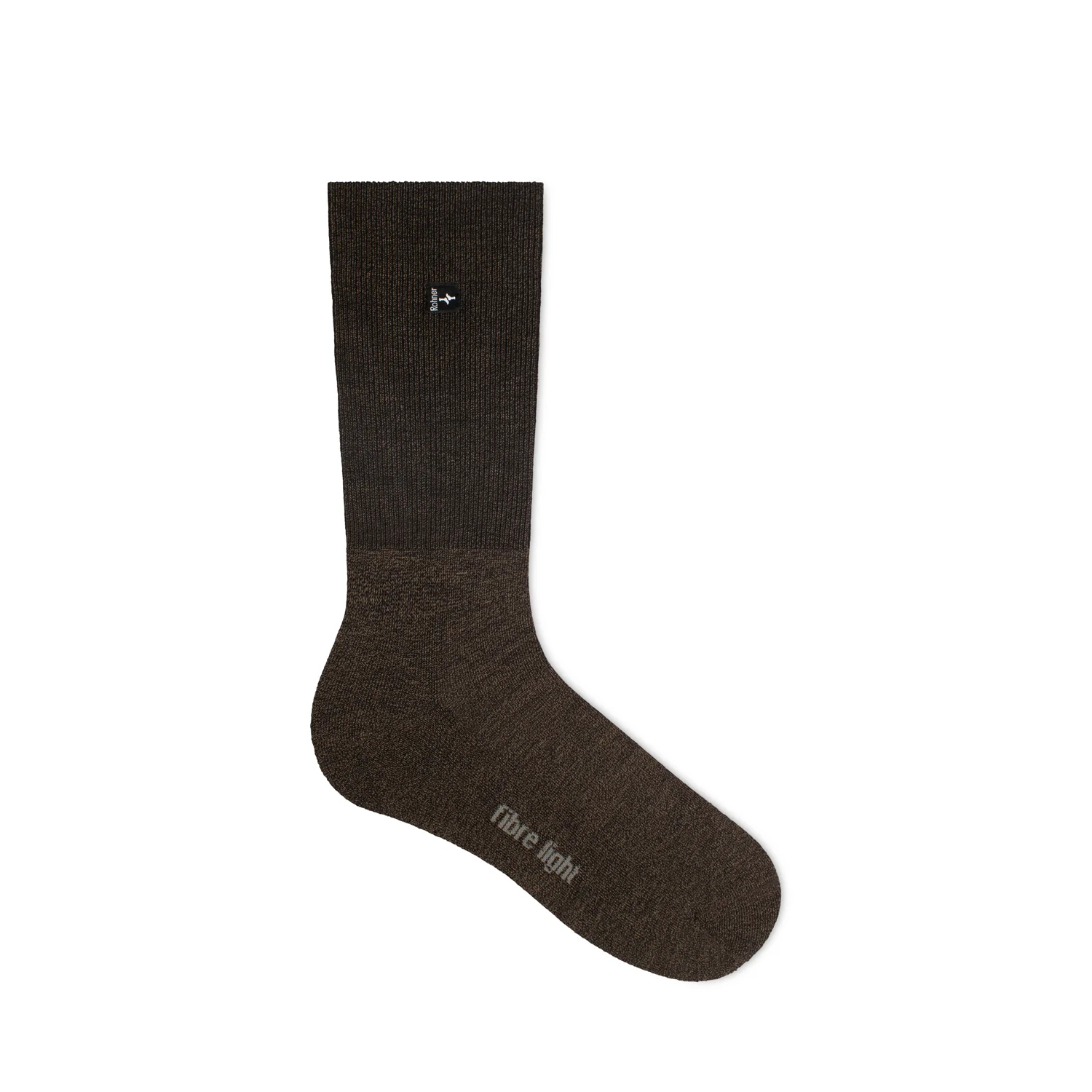 Rohner Socke Fibre Light SupeR, braun mele