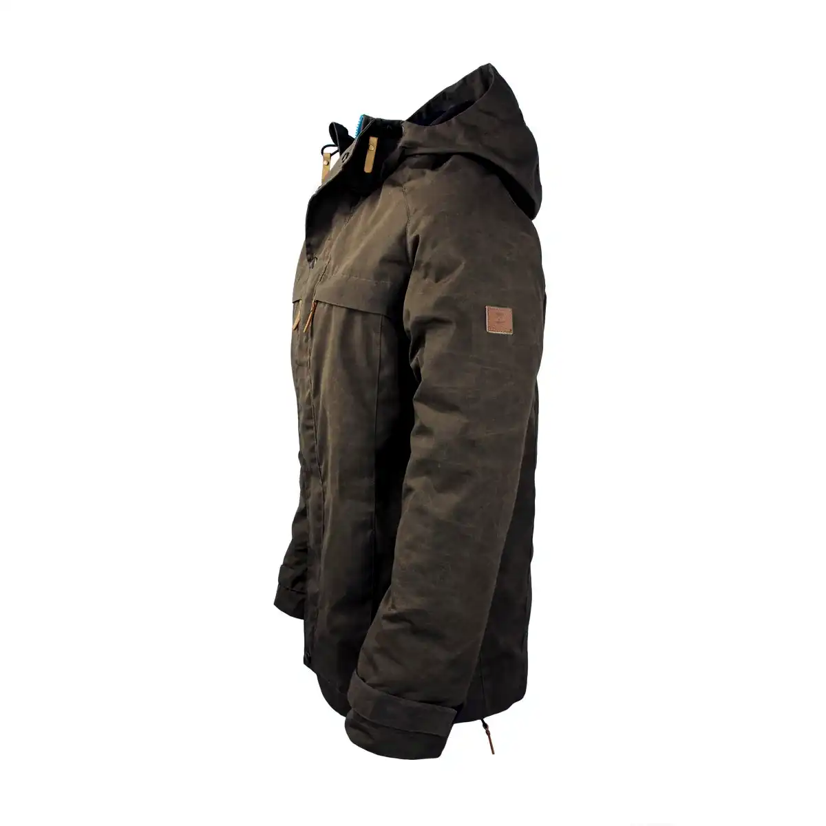 STEINKAUZ Outdoorjacke "Windfang" dunkeloliv