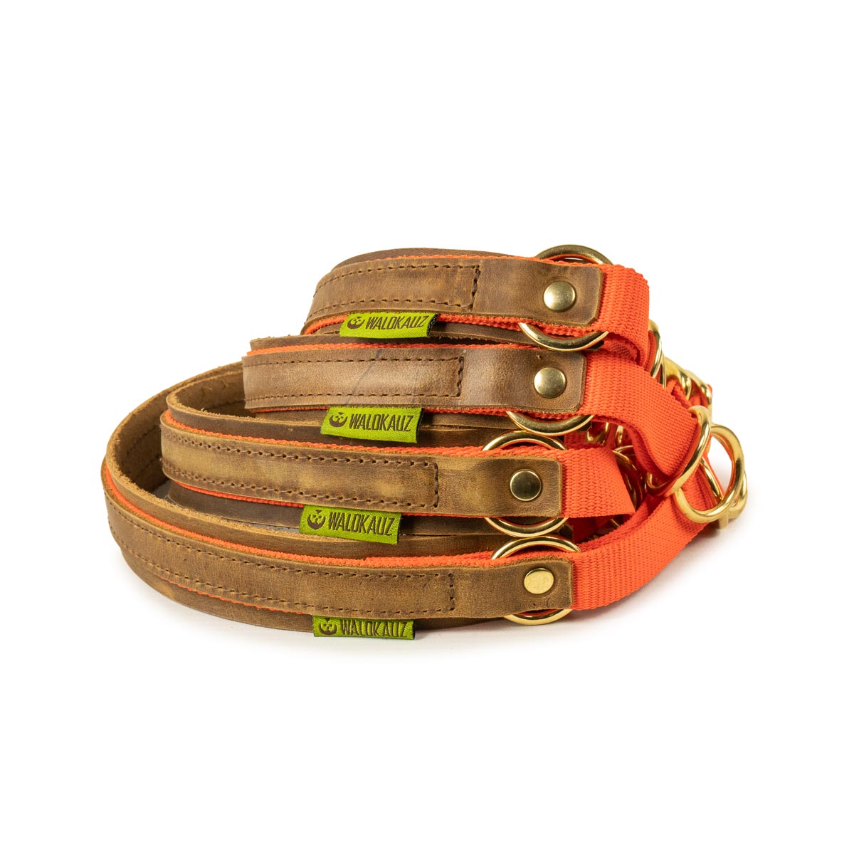 Größenansicht Zug-Stopp-Halsband orange