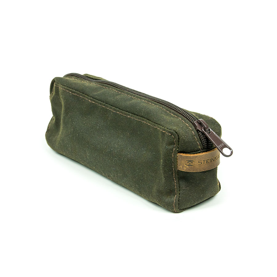 Waxcotton-Etui "Krämerling", Oliv