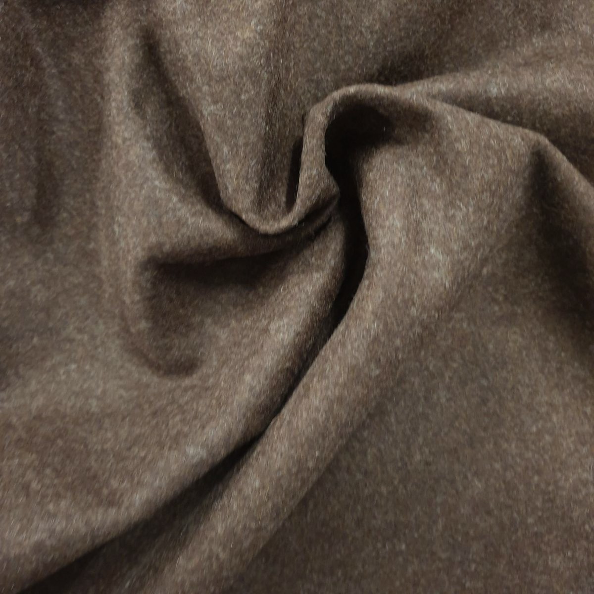 Tuchloden (leicht) Meterware, braun