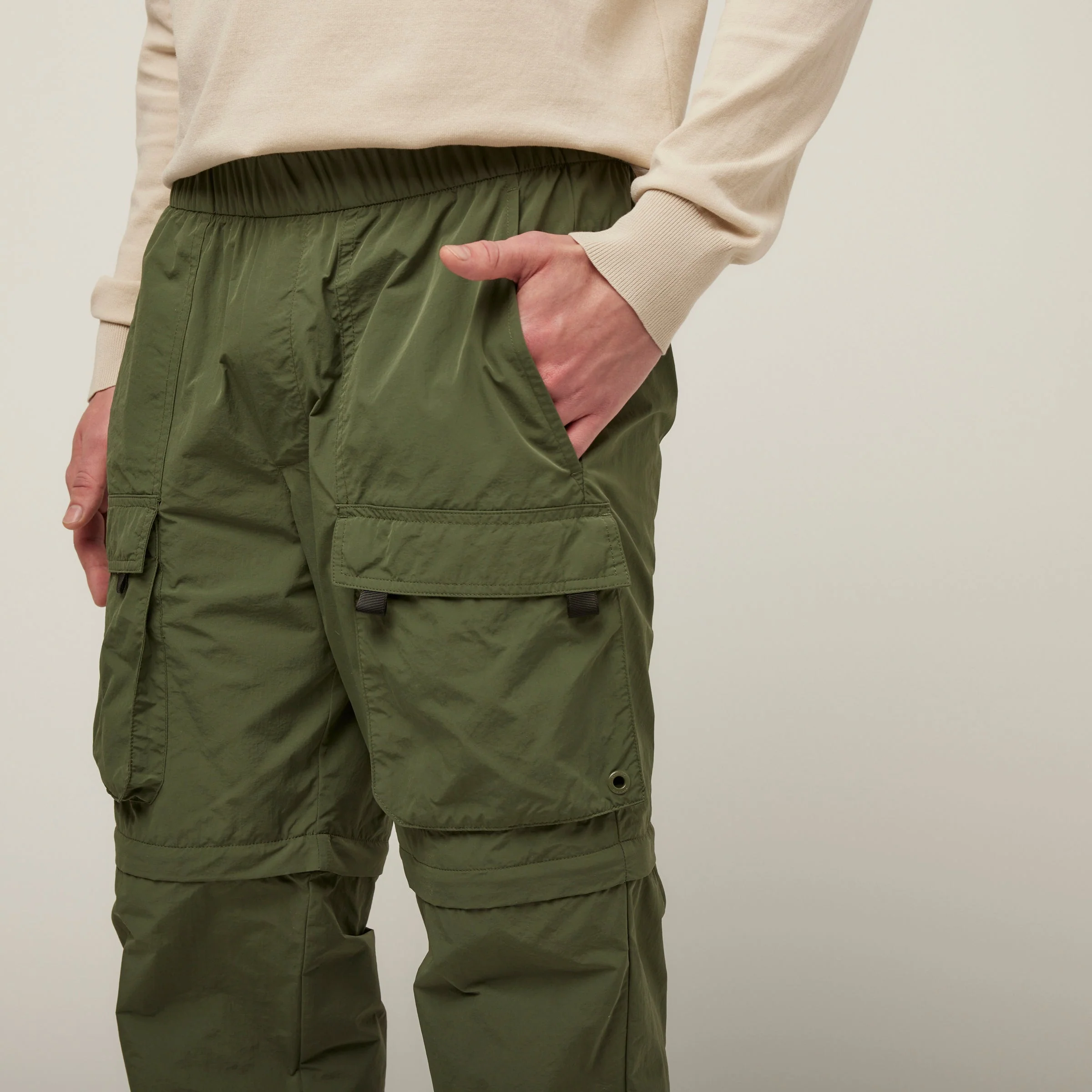 Tilley Tech Pull On Zip Off Pant "thyme" grün