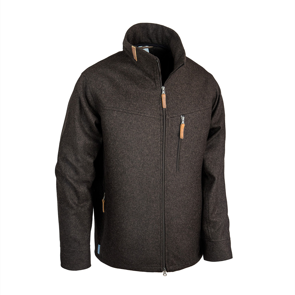 Windbreaker "Manntje" aus Loden, Graphit