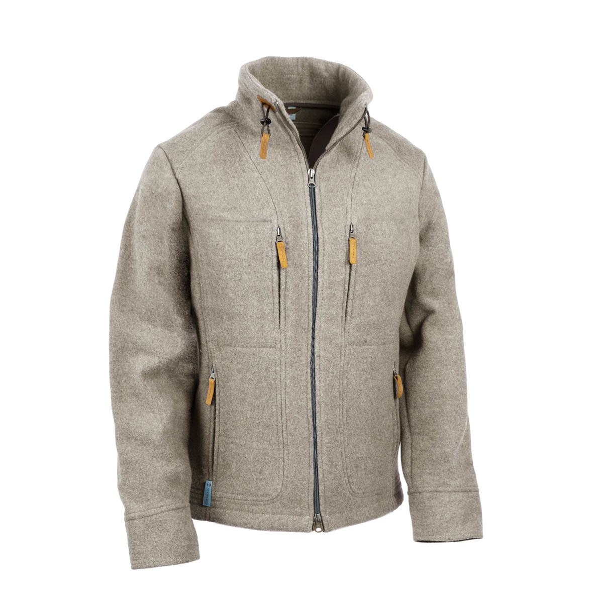 Weiche Lodenjacke "Kragenhuber", Rauchgrau 